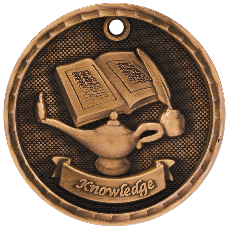 BRZ 2″ 3D LAMP MEDAL