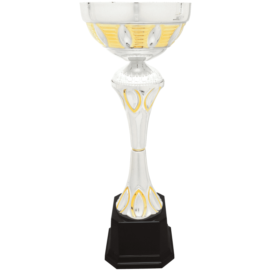 SLV/GLD 15″ CMPLT MTL CUP