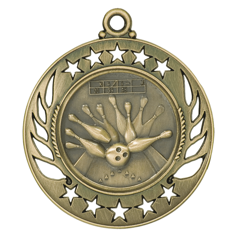 2.25″GLD BWLING GALXY MED