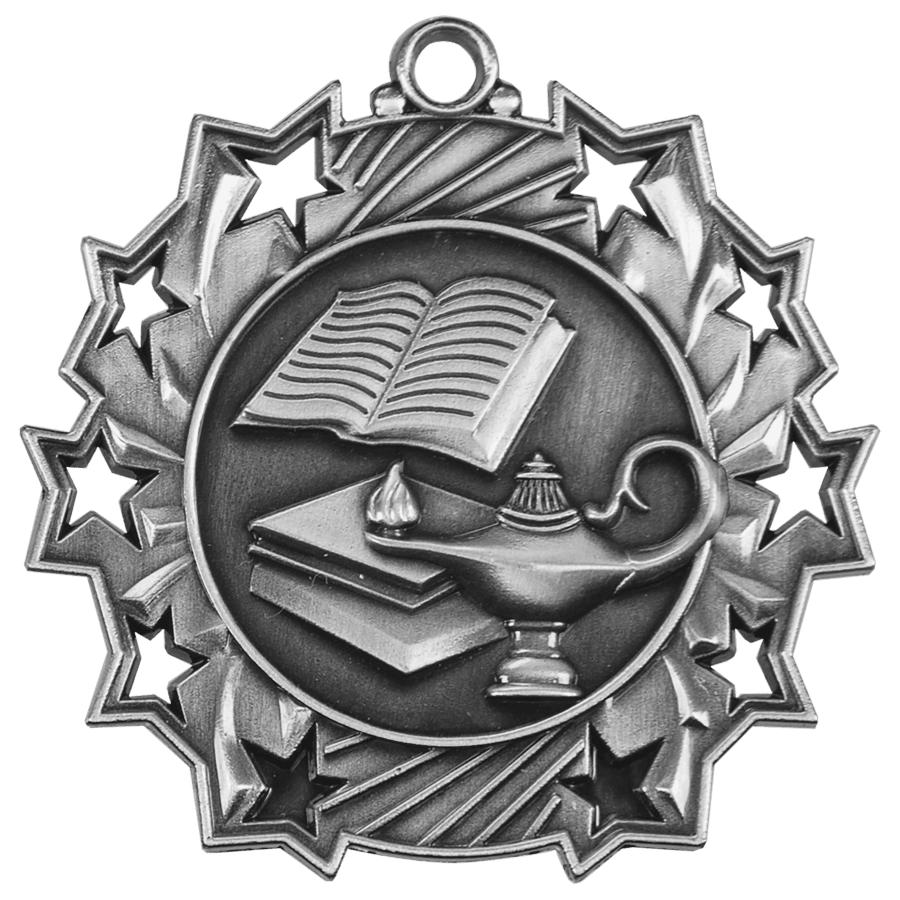 SLV LAMP TEN STAR MEDAL