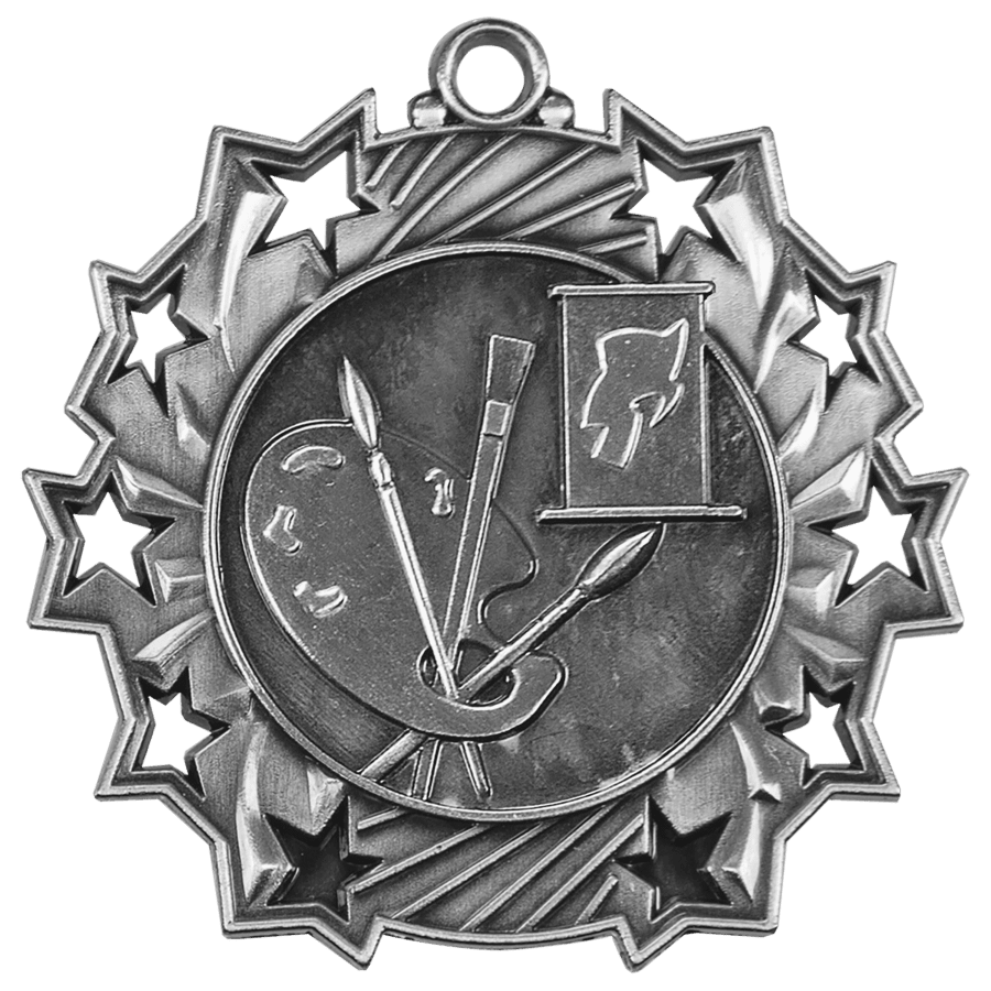 SLV ART TEN STAR MEDAL