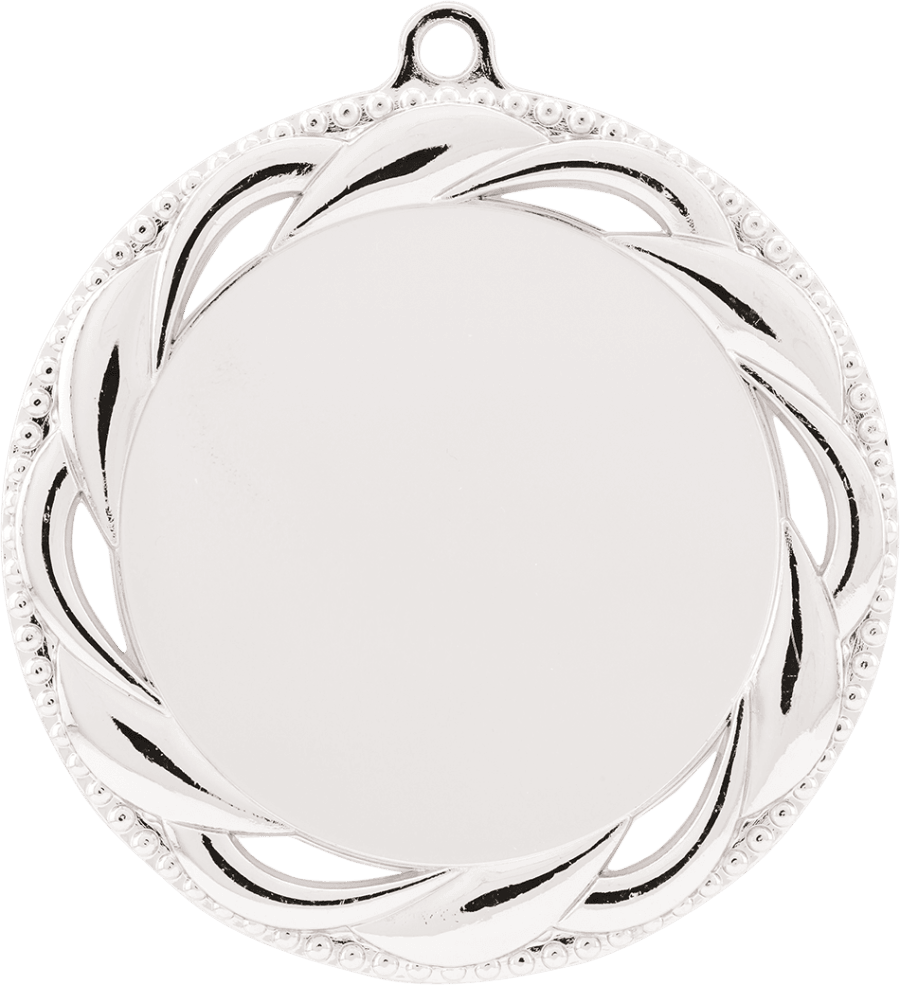 SLV ROSETTE 2″HLDR MEDAL