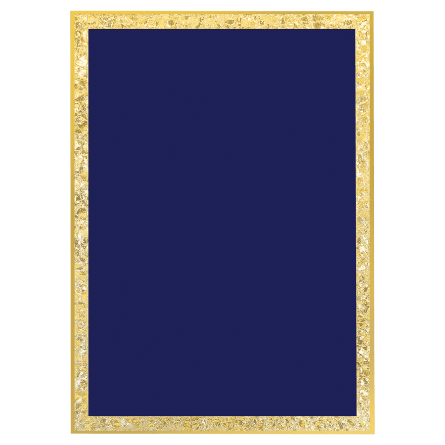 7X10 BLU FLORENTNE BORDER