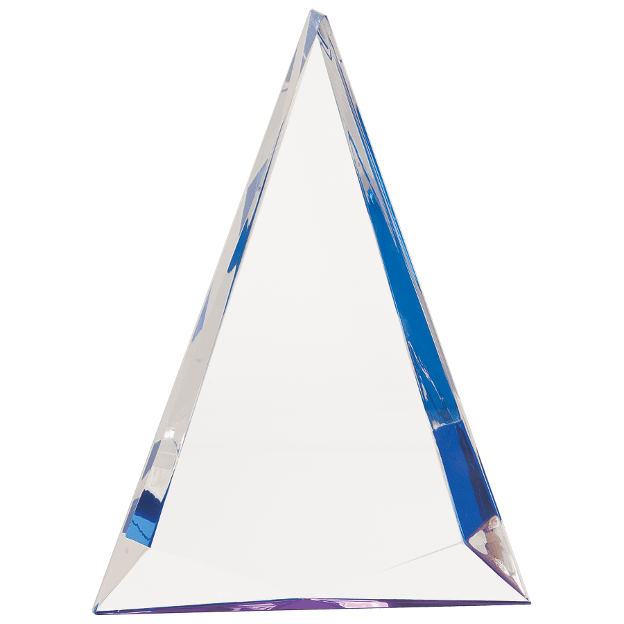 6.75X9BLU PINNACLE ACRYLC