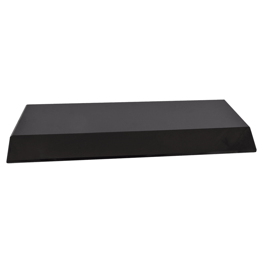 9X3.25X0.75 BLK CRY BASE