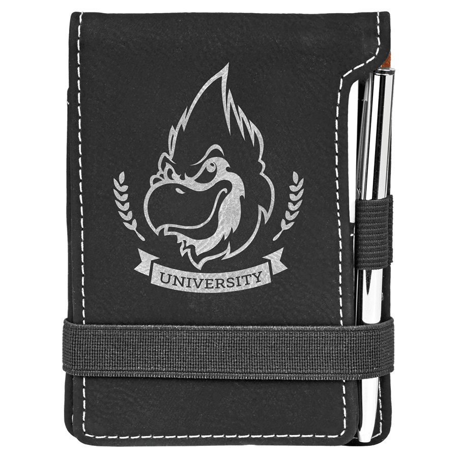 3.25X4.75 BLK/SLV PAD/PEN