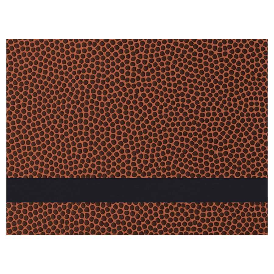 12X18 FOOTBALL LTHR W/ADH