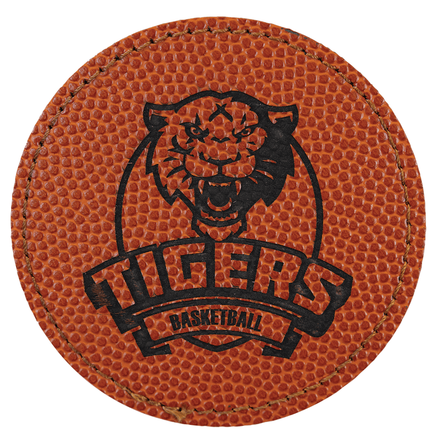 3″ROUND BASKETBALL PATCH