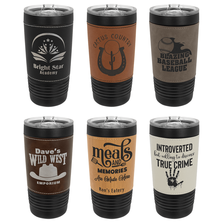 20 OZ BLK-PC LTHR SMPL ST