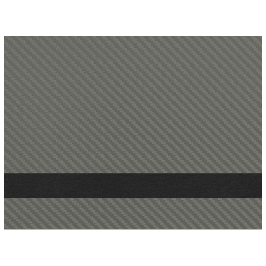 12X18GRY CARBON FIBER/BLK