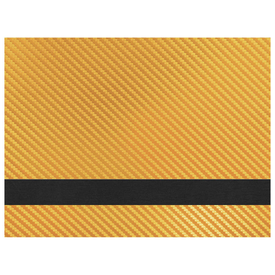12X18GLD CARBON FIBER/BLK