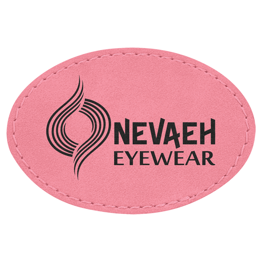 3X2 OVAL PINK PATCH