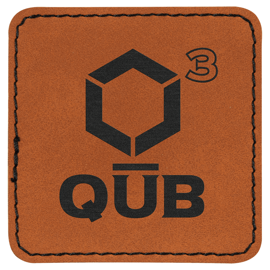 2.5X2.5 SQR RAWHIDE PATCH