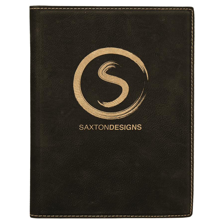 7X9″ BLK/GLD PORTFOLIO