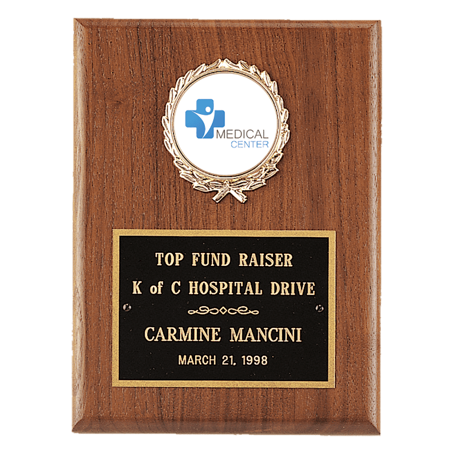 6X8 WALNUT PLAQUE