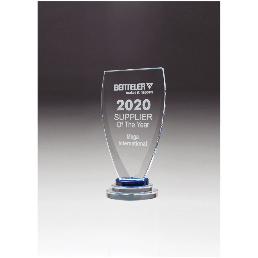4X8.25 CHALICE GLASS AWRD