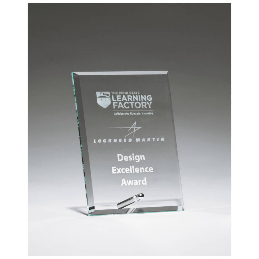 5X7 CLEAR GLASS AWARD