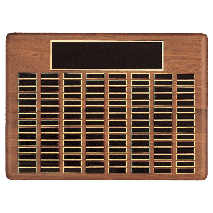120PLT WALNUT PERP PLAQUE