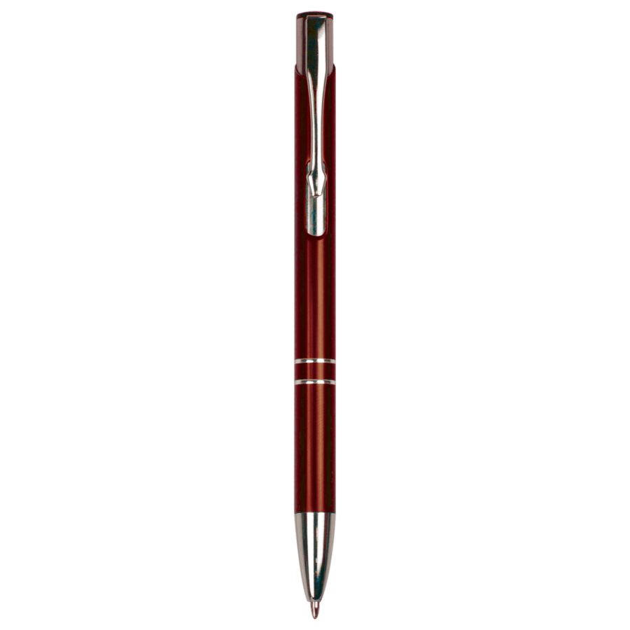 BURG/SLV TRIM LASRABL PEN