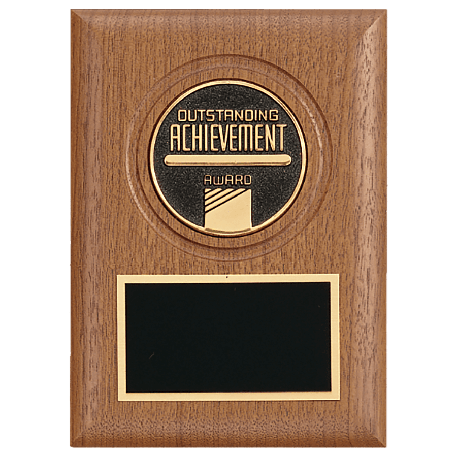 5X7 WALNUT PLAQUE