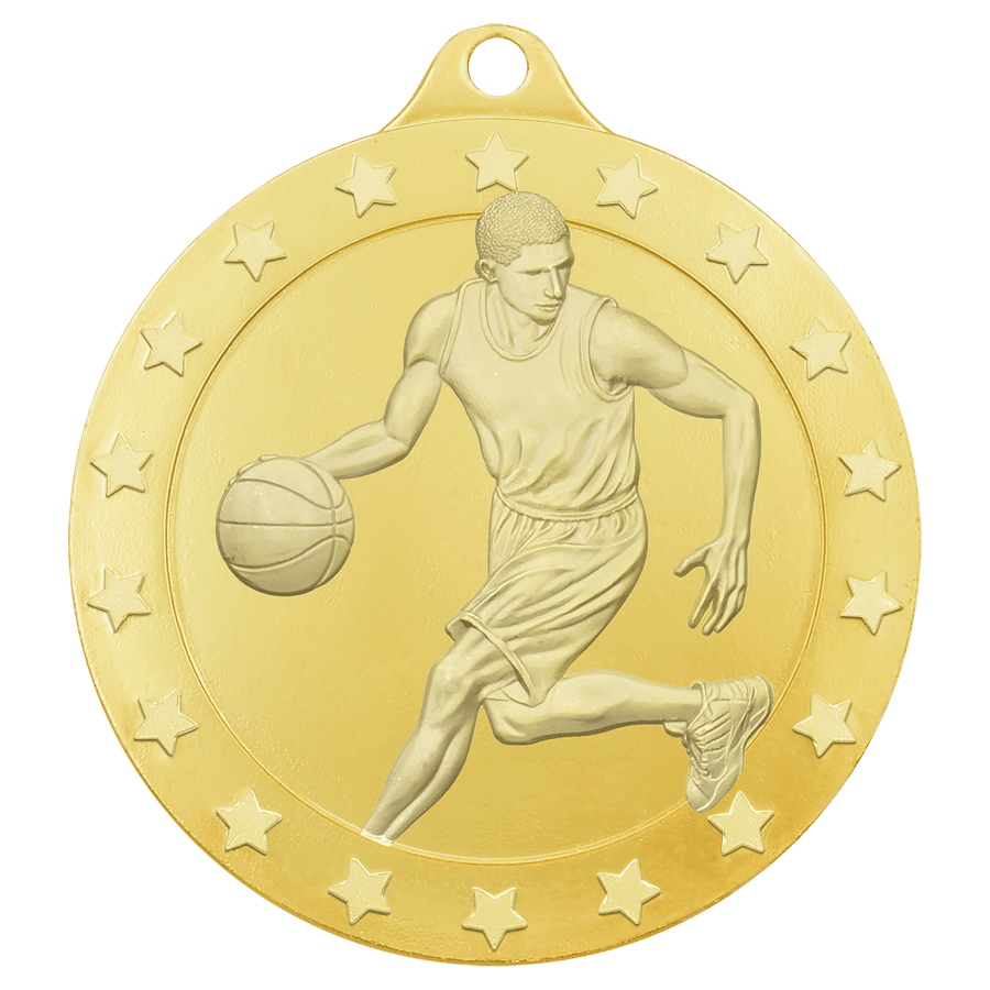 GLD 2″ M BSKBALL RADIANCE