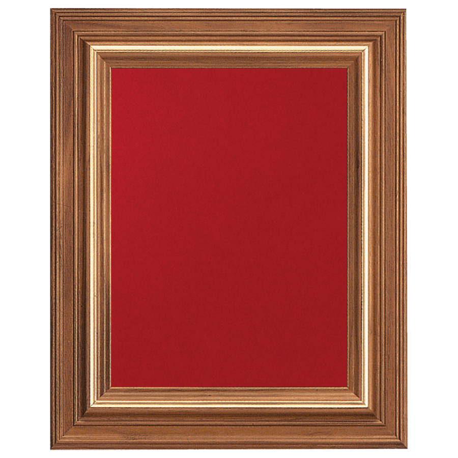 18X25 FRAME W/RED VELOUR