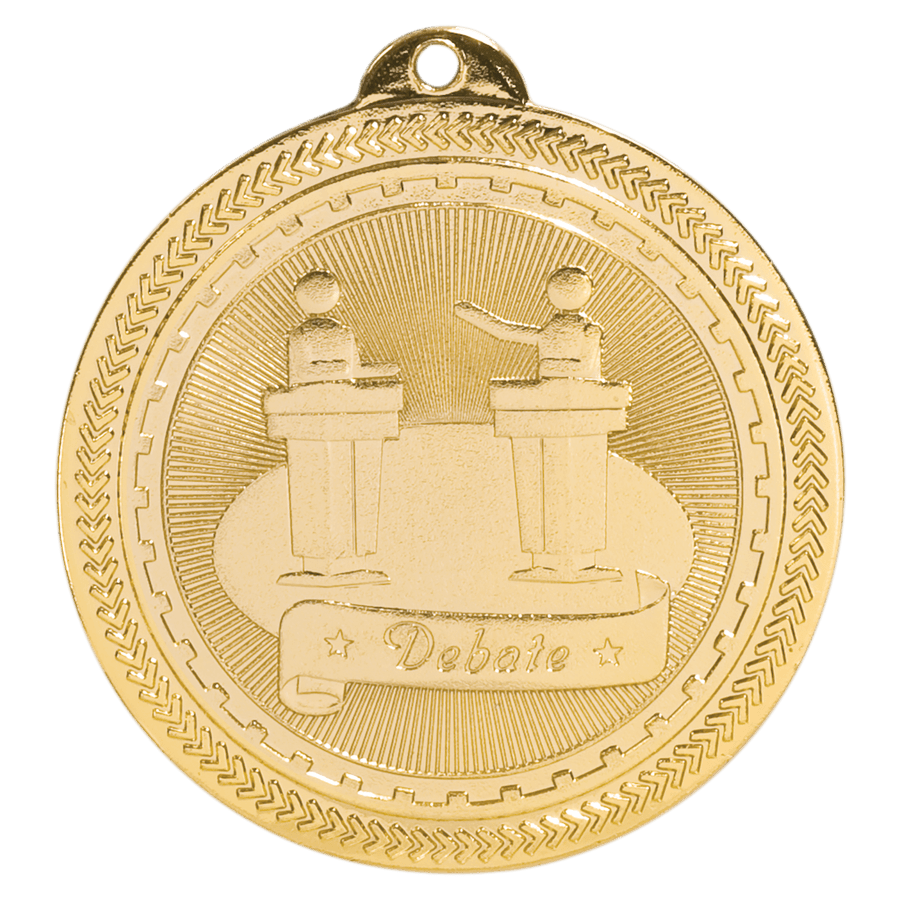2″GLD DEBATE BRITE LZ MDL