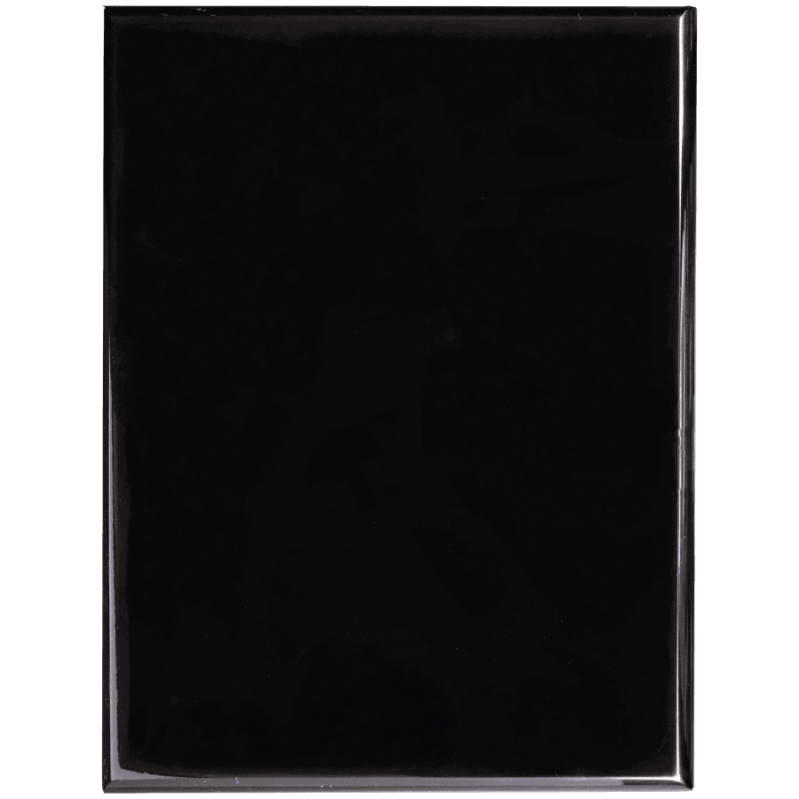 9X12 BLK HIGH LUSTR PLQ