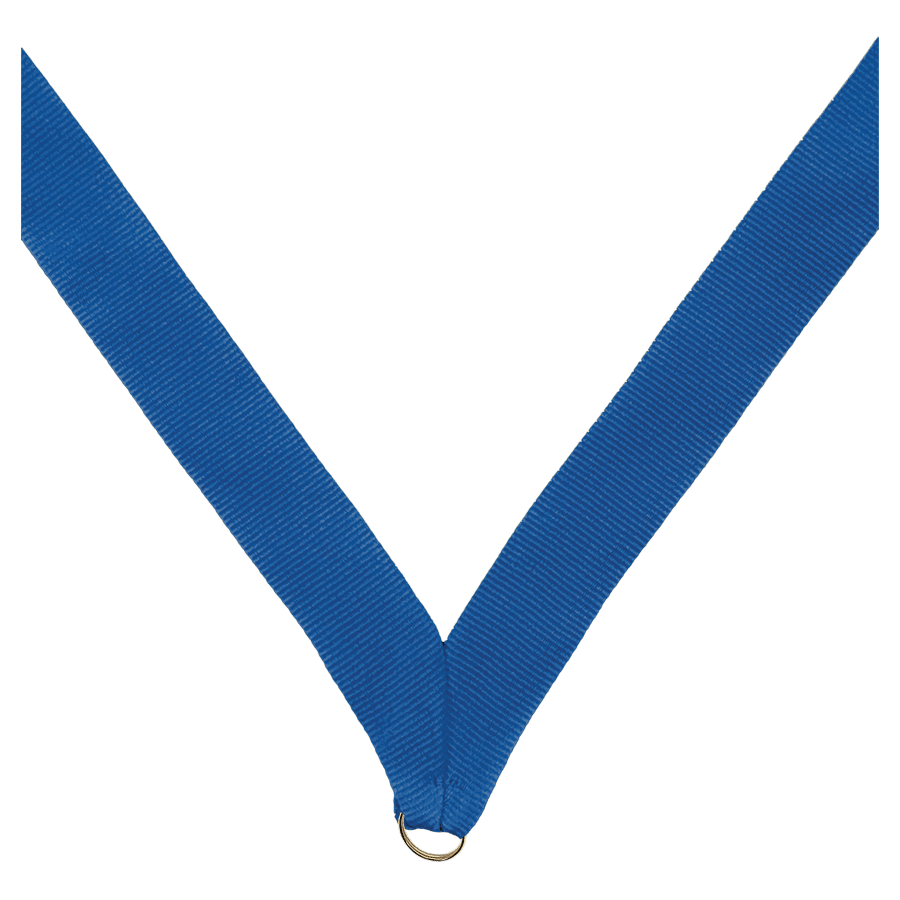 7/8X32 V SEWN BLUE RIBBON