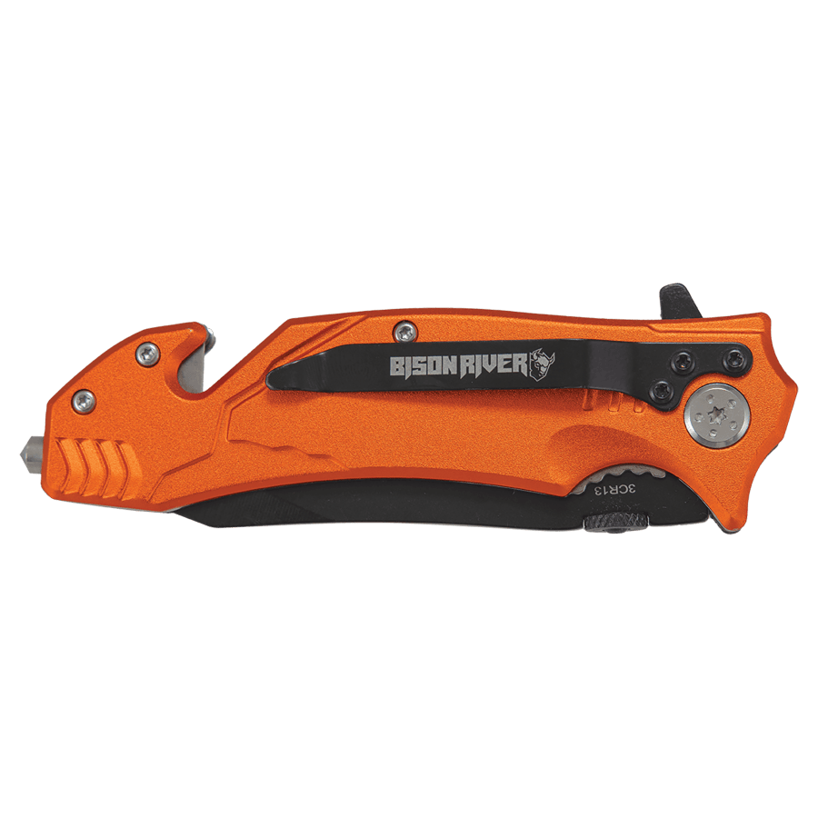 4.5″ ORANGE RESCUE KNIFE