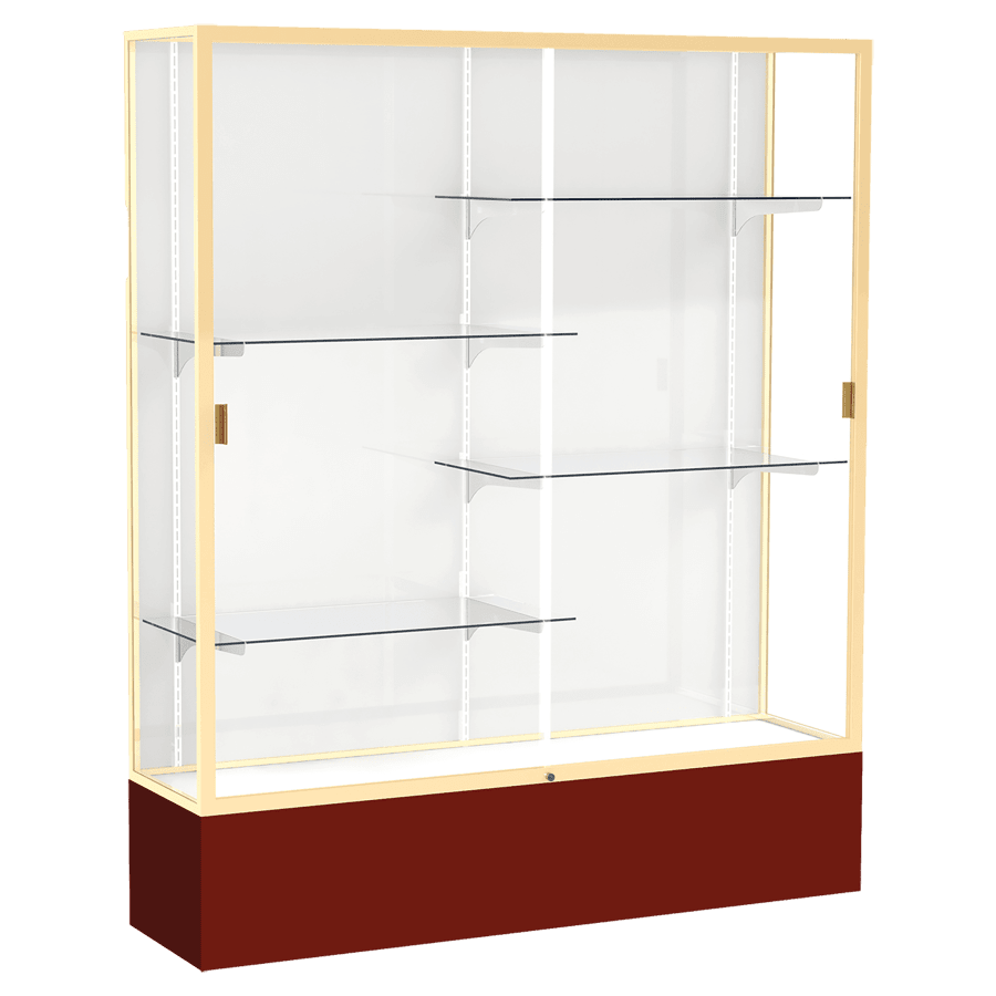 72X60X16″MAROON LMNT FNSH