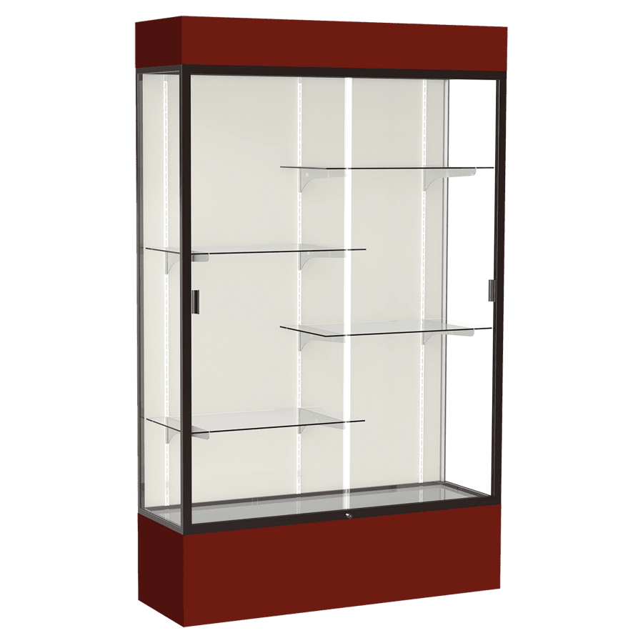 80X48X16″MAROON LMNT FNSH