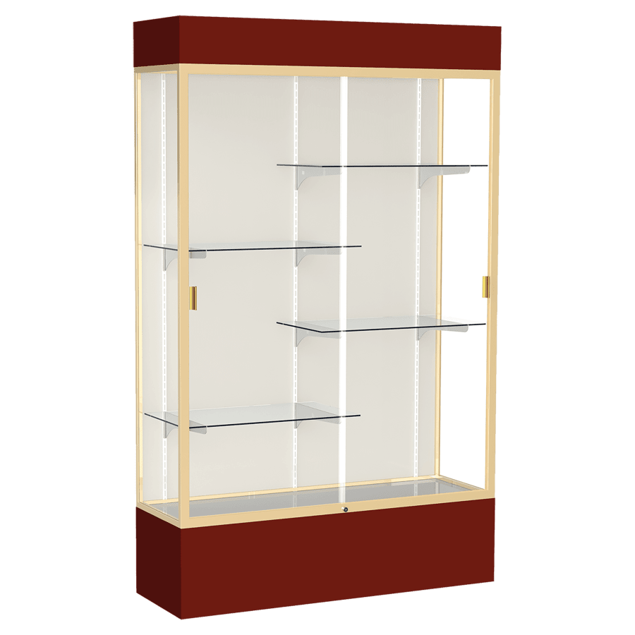 80X48X16″MAROON LMNT FNSH