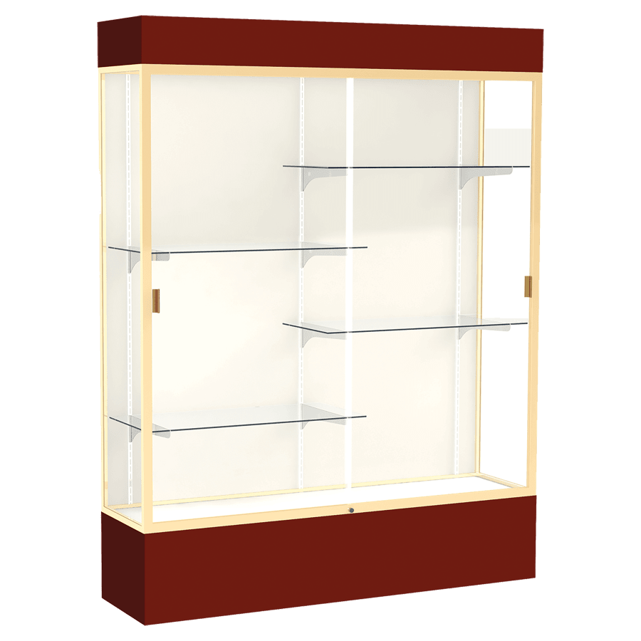80X60X16″MAROON LMNT FNSH