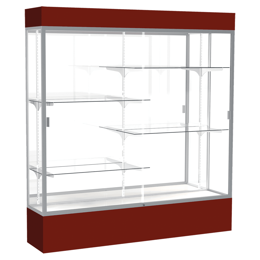 80X72X16″MAROON LMNT FNSH