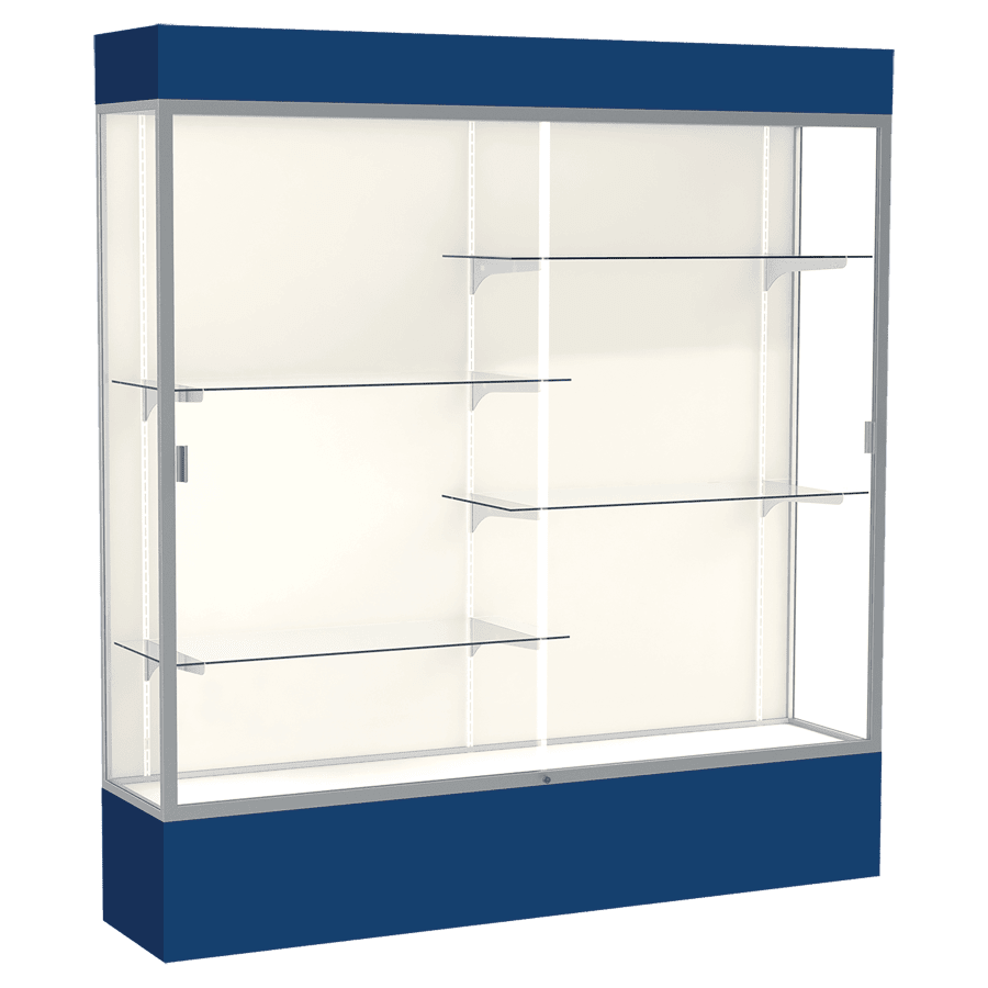 80X72X16″NAVY LMNT FINISH