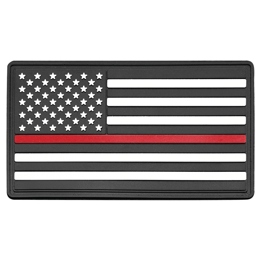 3.25X1.75″ RED LINE AMRCN