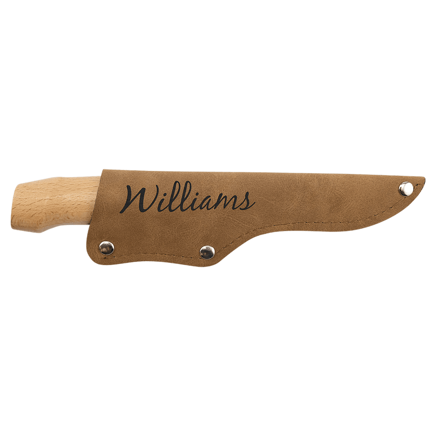 4″ FILLET KNIFE,WOOD HNDL