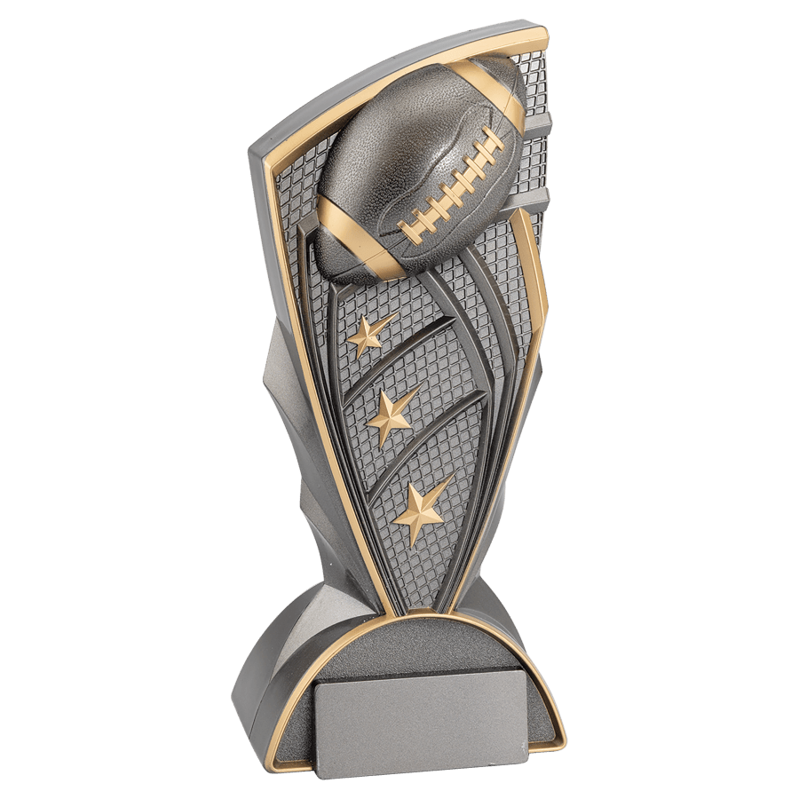 9″ FOOTBALL GRAPHITE AWRD
