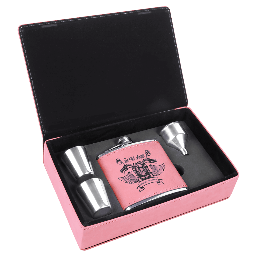 PINK FLASK GIFT SET