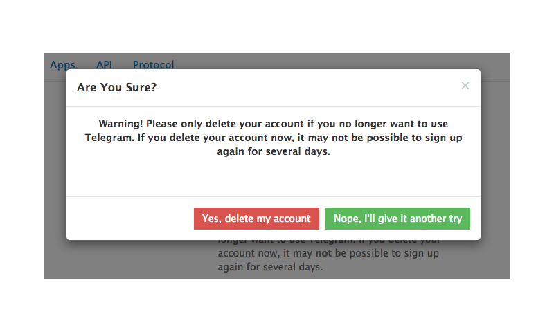 Confirm Account Removal Confirm Account Removal