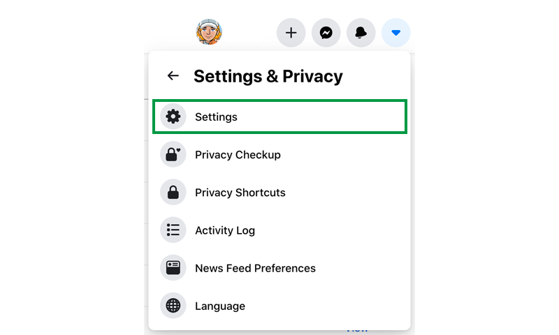 Facebook Settings Facebook Settings