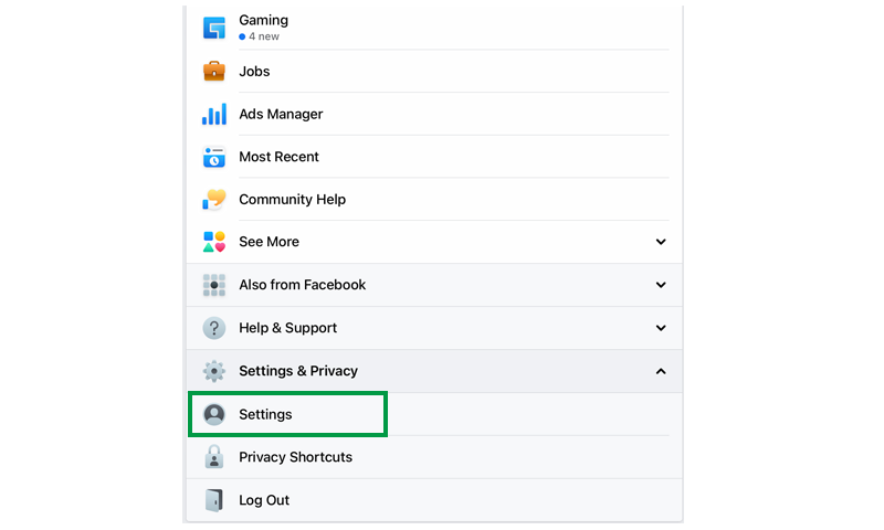 Facebook Setting Facebook Setting