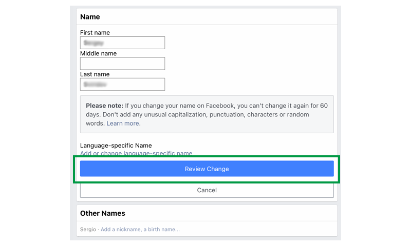 Facebook Review Changes Facebook Review Changes