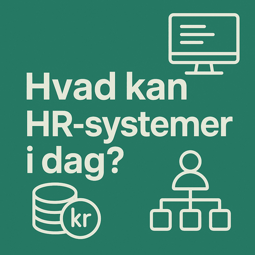 Hvad kan HR-systemer i dag?