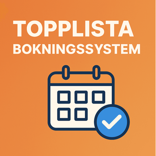 Topplista: Bästa bokningssystemen