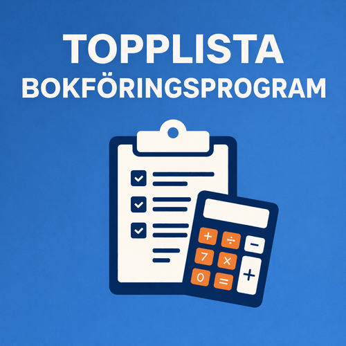 Topplista: Bästa Bokföringsprogram 2026