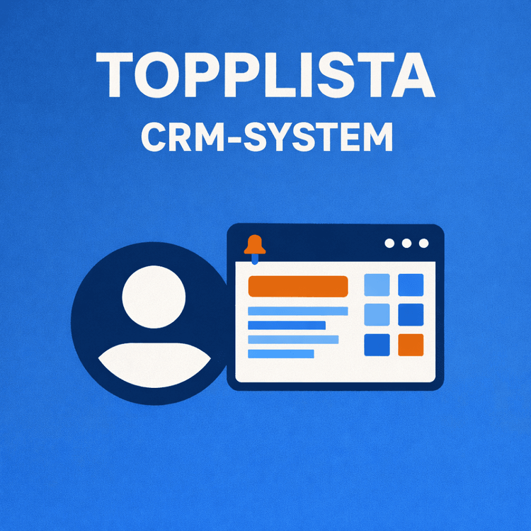 Topplista: Bästa CRM-system 2026 - Utvärdering av +30 system