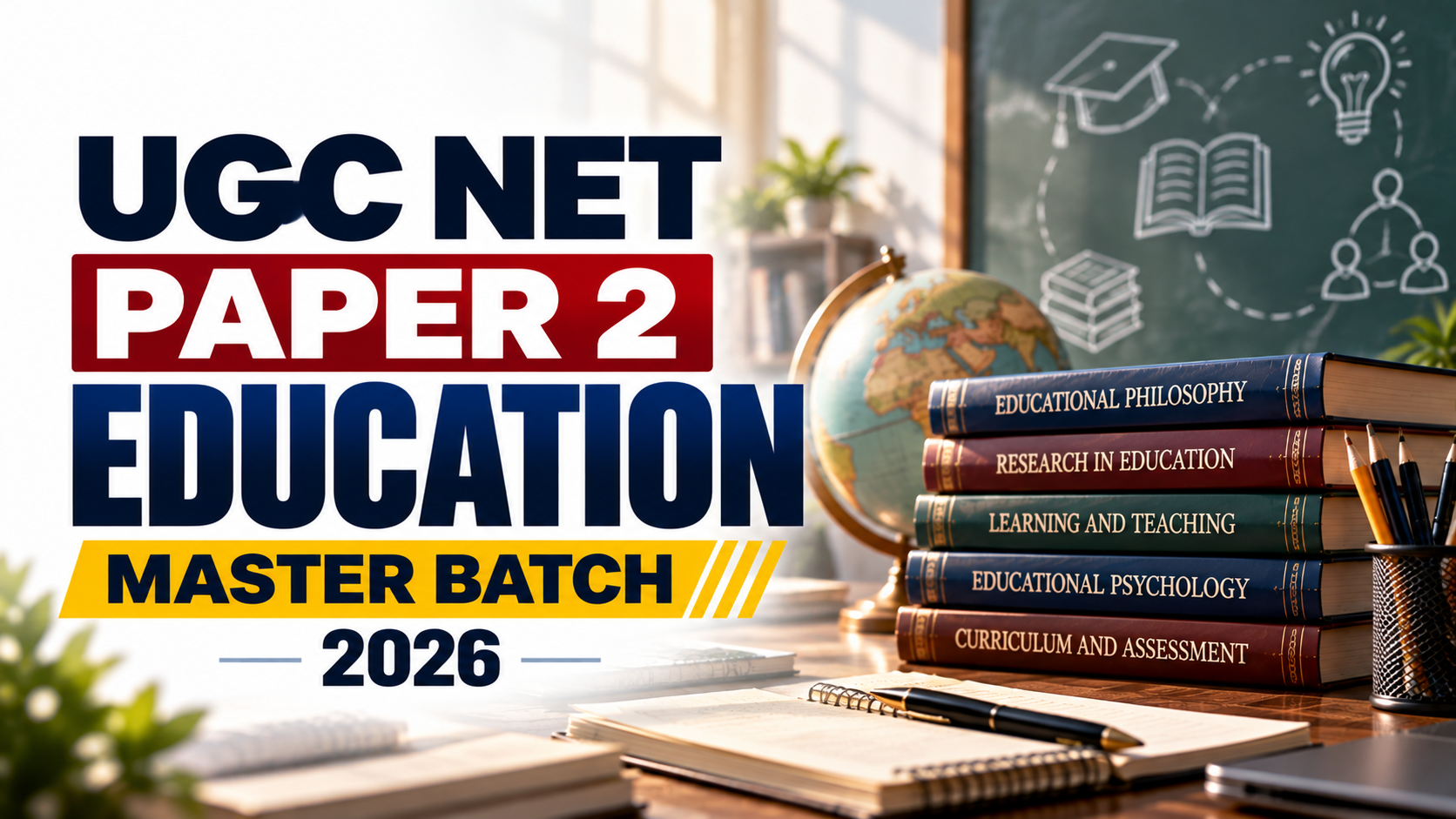 UGC NET Paper 2 Education (Master Batch 2026)