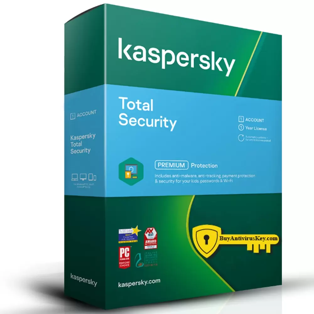 Kaspersky Total Security 1 User - 1 Year